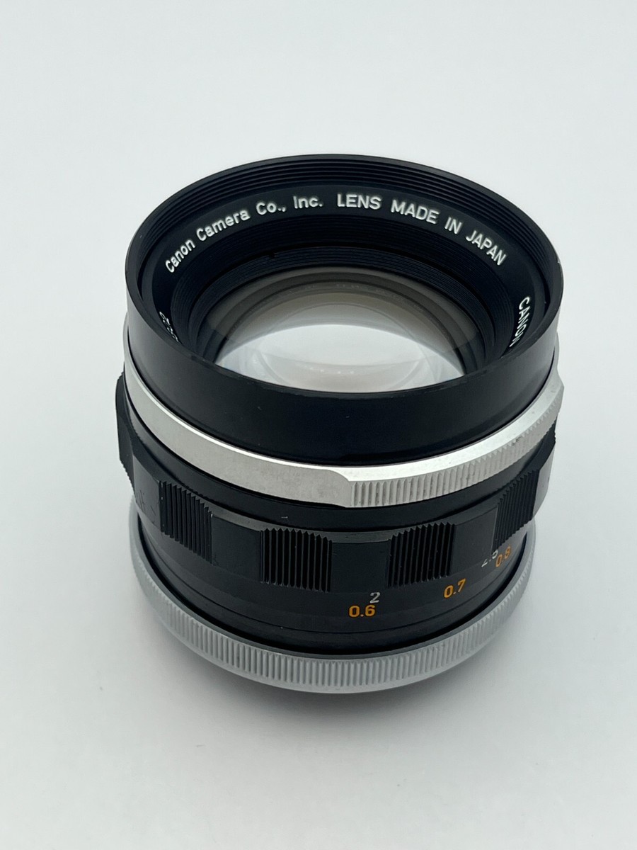 Exc+] Canon FL 50mm f/1.4 II standard MF Lens From Japan 148302 | eBay