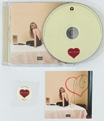 Sabrina Carpenter Signed Emails I Can't Send Photo Autograph CD