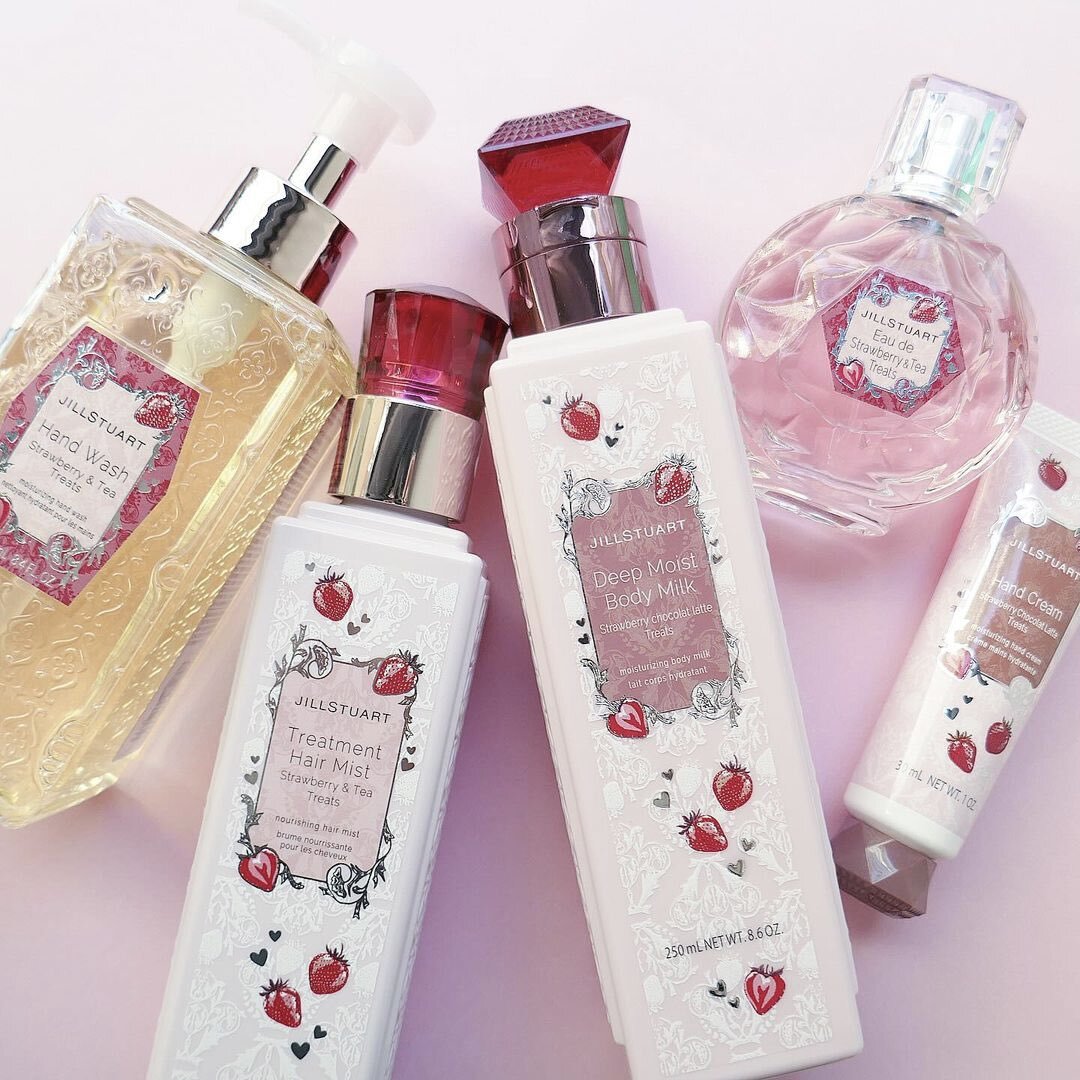 JILL STUART Deep Moist BODY MILK Strawberry Chocolat Latte Treats