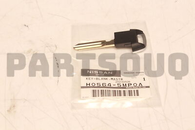 H05645MP0A Genuine Nissan KEY-BLANK,MASTER H0564-5MP0A | eBay