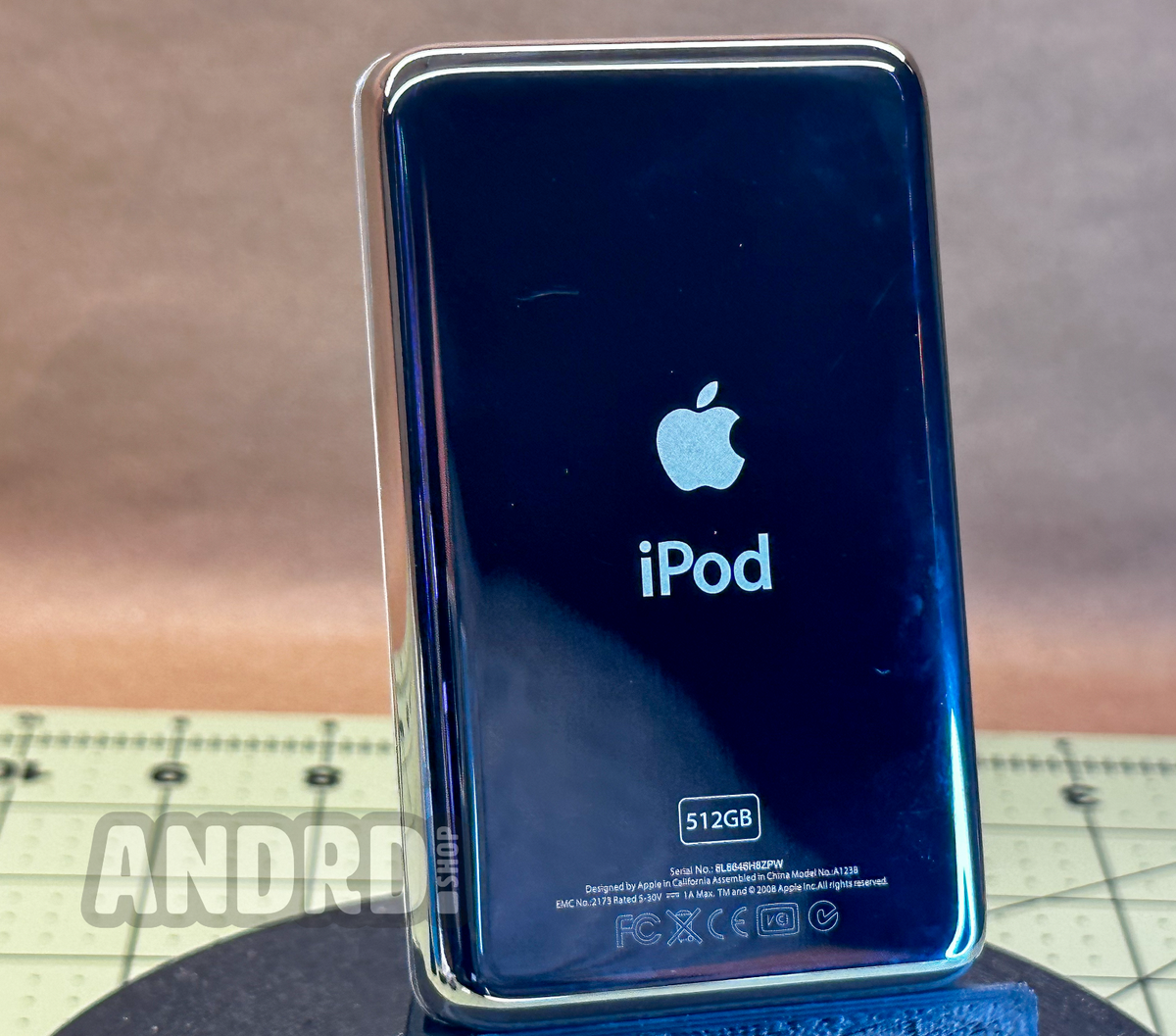 Custom 512GB iPod Classic 5.5 Gen w/Wolfson DAC, 3000mah Battery