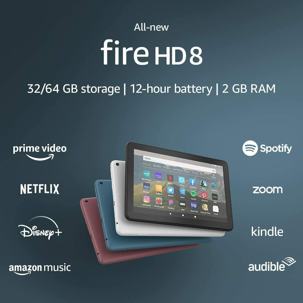 All-New Amazon Fire HD 8 Tablet w Alexa 8