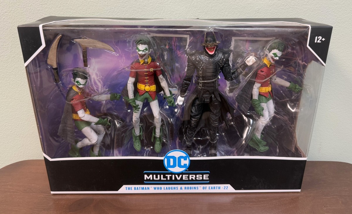 Batman Who Laughs Robins McFarlane Multipack Box Set Dark Nights