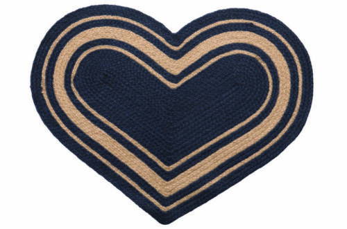 Human Made Heart Rug Small Blue | eBay