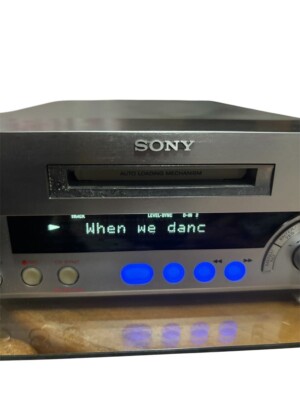 Sony Mds-sd1 Minidisc MD Deck Player Recorder Japan 100v for sale