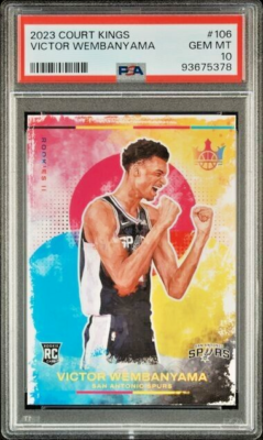 PSA 10 Victor Wembanyama 2023-24 Court Kings Rookies II #106 Wemby