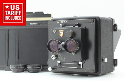 Exc+5】 Wista 130 4x5 Large Format Film Camera WISTAR 130mm f5.6