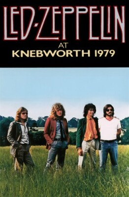 LED ZEPPELIN 1979 Knebworth Concert Poster Print | eBay