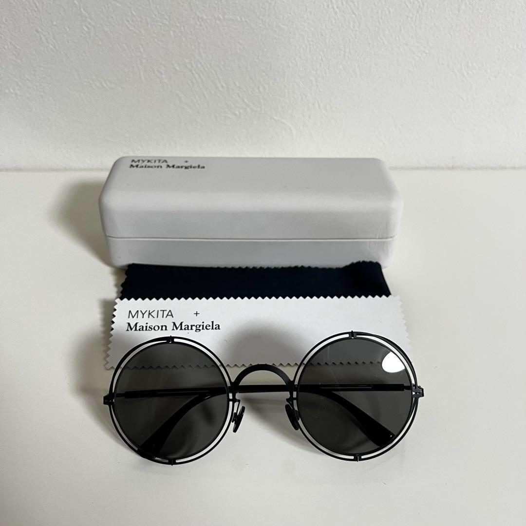 MYKITA Maison Margiela mmcraft001 Black collaboration sunglasses