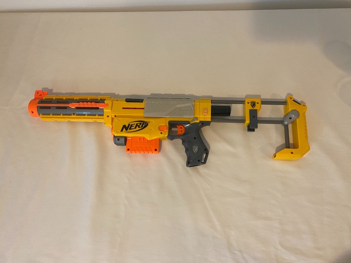 2008 Nerf N-Strike Recon CS-6 w/ original barrel, stock and clip w