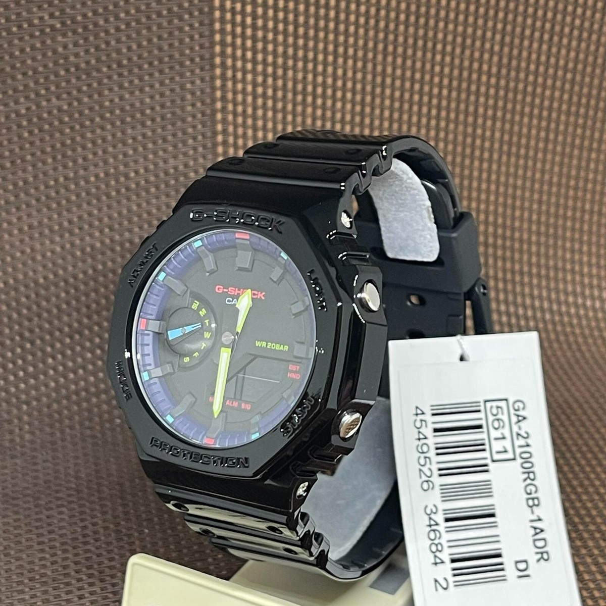Casio G-Shock GA-2100RGB-1A Virtual Rainbow Gloss Resin Casual