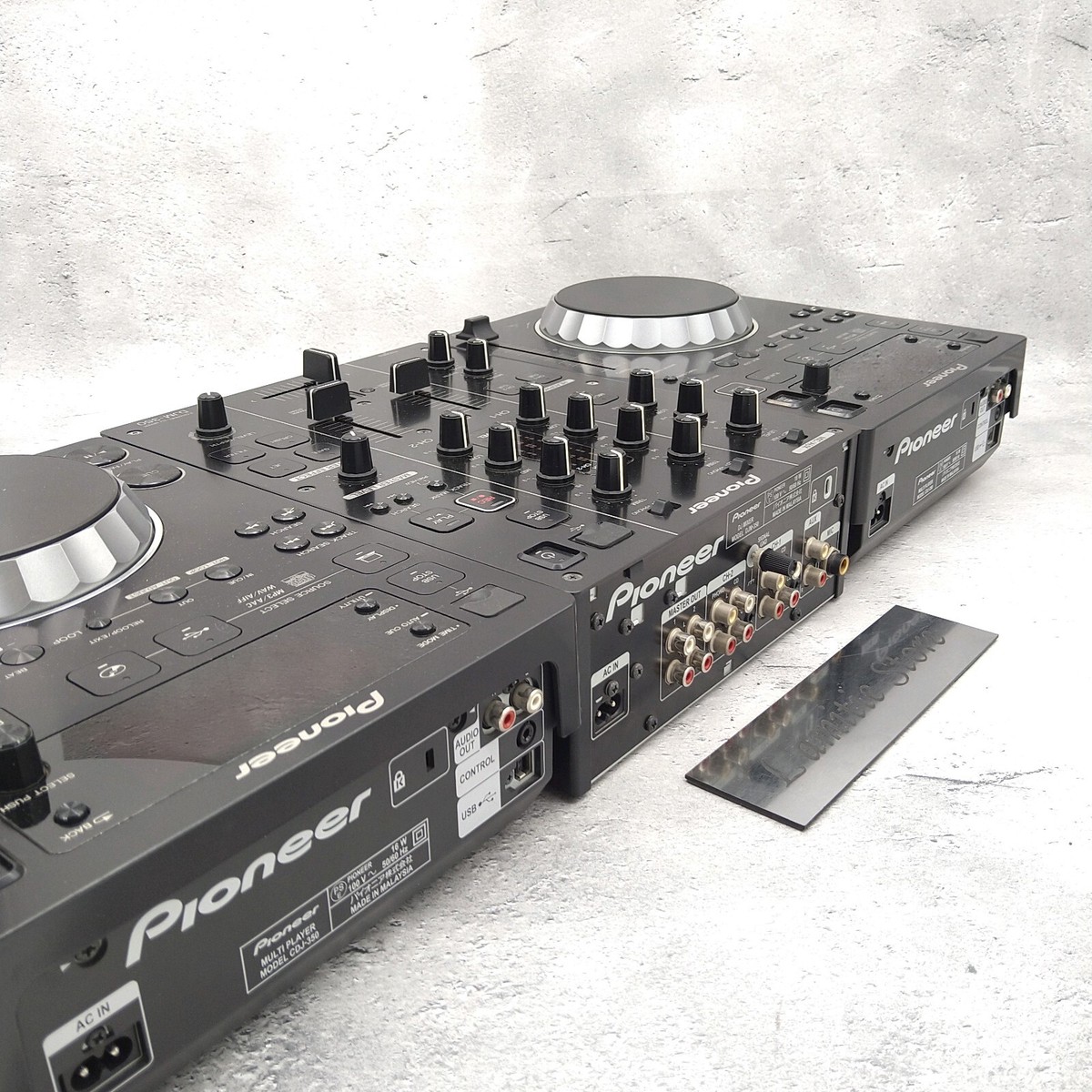 Pioneer CDJ-350 DJM-350 DJ Turntable Player Mixer CDJ350 DJM350 JP