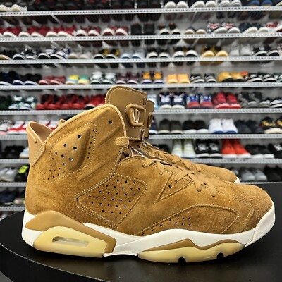 Nike Air Jordan 6 Retro Wheat 384664-705 Men's Size 11.5 With Box