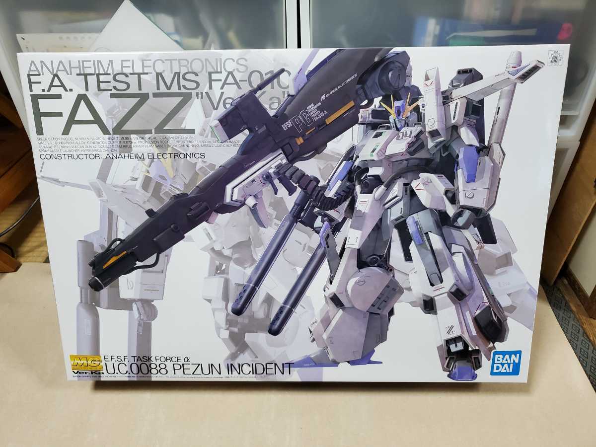 MG Ex-S ガンダム FAZZ Ver.Ka セット 未組立 FAZZ (Ver.Ka) Ex-S