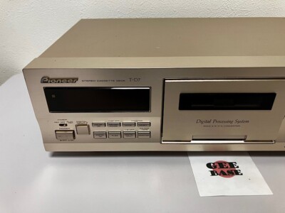 Pioneer T-D7 3 Head Single Cassette Deck Used Read Description
