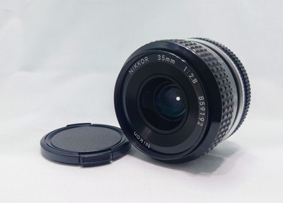 EXC+5]Nikon Ai Nikkor 35mm f/2.8 MF Wide Angle Lens Used From