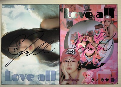 IZ*ONE JO YURI [Love all] Autographed Signed Album Full Set IZONE