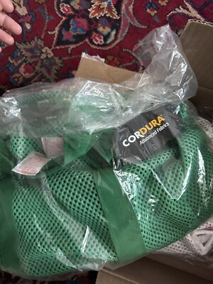 SUPREME MESH DUFFLE BAG GREEN OS SS23 WEEK 13 (100% AUTHENTIC