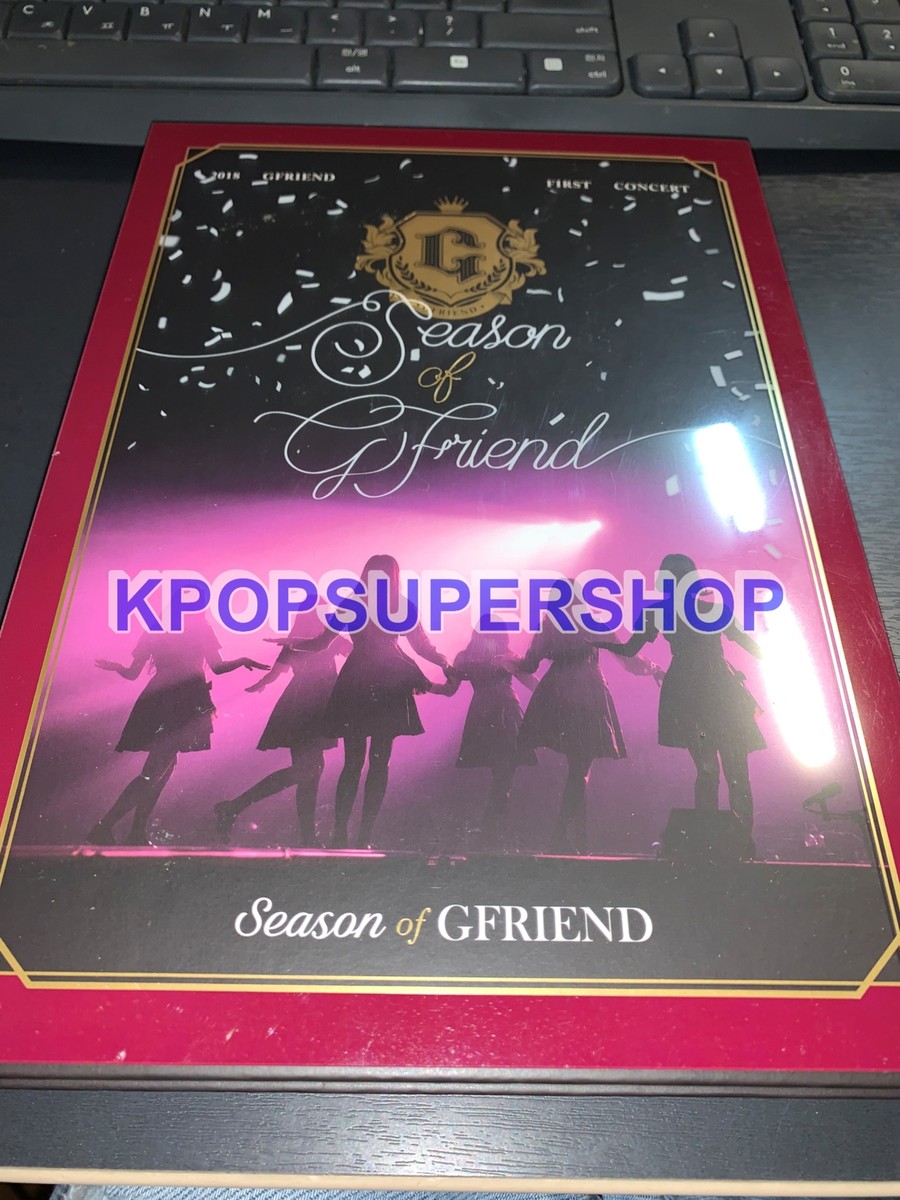 GFRIEND 2018 FIRST CONCERT Season of 3 DVD Sleeve Package