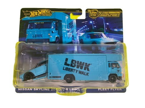 Hot Wheels Team Transport NISSAN SKYLINE GT-R (BNR32) #27 (ADVAN