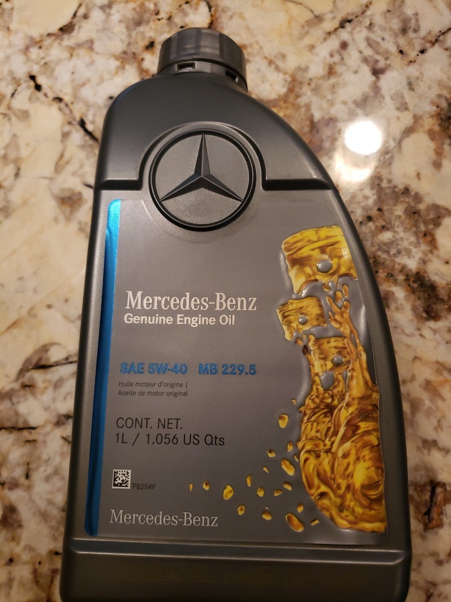 Genuine Mercedes-Benz Full-Synthetic 5W-40 Engine Oil