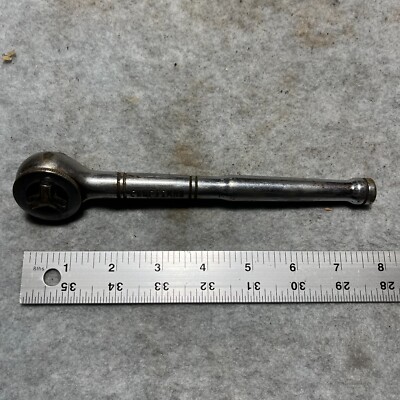 Vtg CRAFTSMAN 9-43796 Thumb Wheel Ratchet 3/8