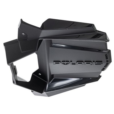 Polaris 5457420-070 Gloss Black LWT Snow Flap RMK Slash Pro