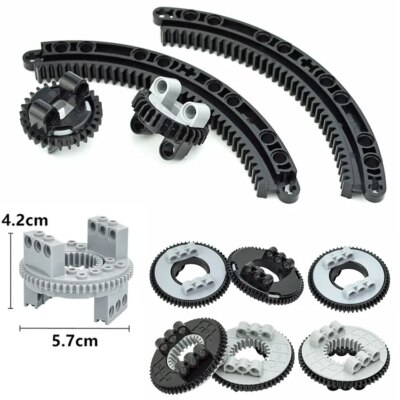Turntable Rotating gears Technic 18939 48452 for Lego Kits