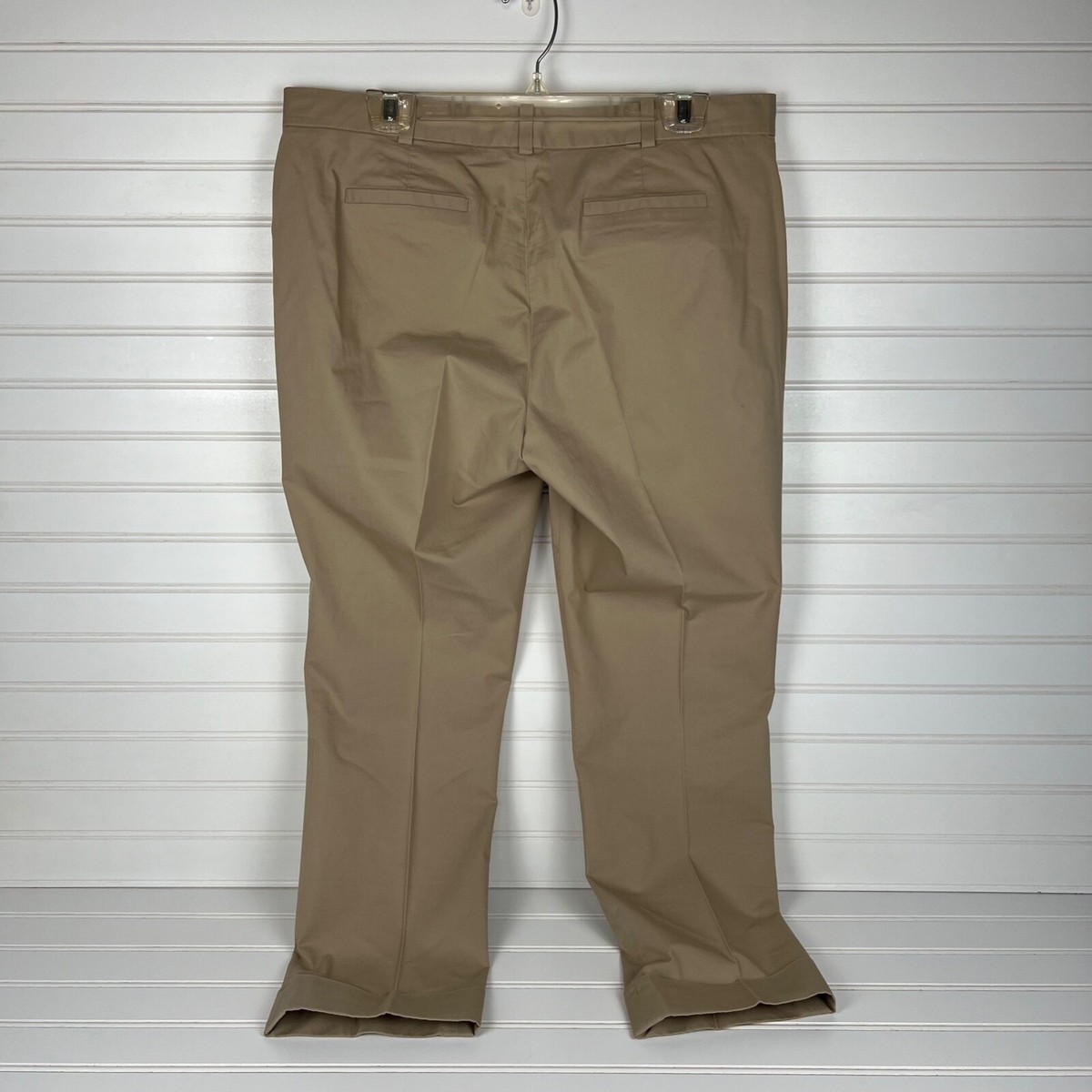 BROOKS BROTHERS Tan Non-Iron Advantage Chino Pants Size 12 RN