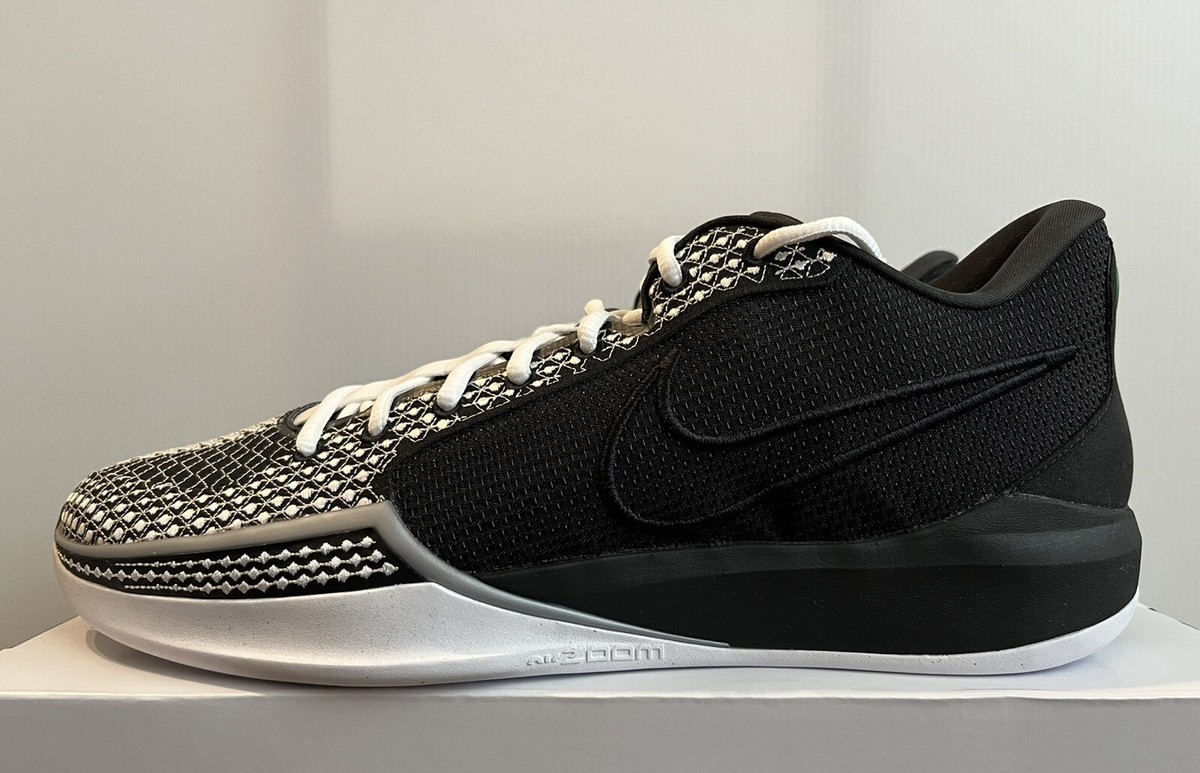 Nike Sabrina 1 iD 'NBY' Black White FJ4036-900 Men's Size 12