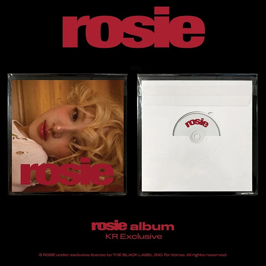 BLACKPINK ROSE ROSIE First Studio Album KR EXCLUSIVE Ver/CD+Poster