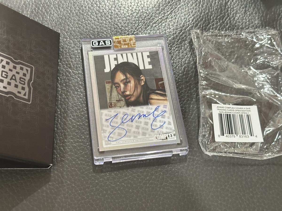 jennie Signed Complex X GAS trading card | eBay