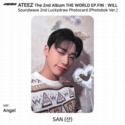 ATEEZ The 2nd Album WORLD EP.FIN WILL Soundwave 2nd Luckydraw