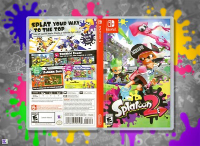 Splatoon 2 Replacement Game Case: Double-Sided Premium Insert