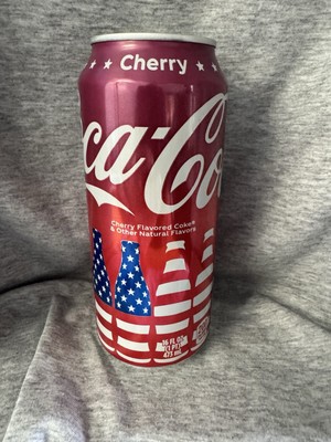 Limited Edition 2025 Coca Cola USA Cherry Coke Can Full Unopened