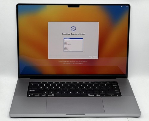 2019-Apple MacBook Pro 16 i7@2.60GHz,32GB RAM,512GB SSD -16”Touch