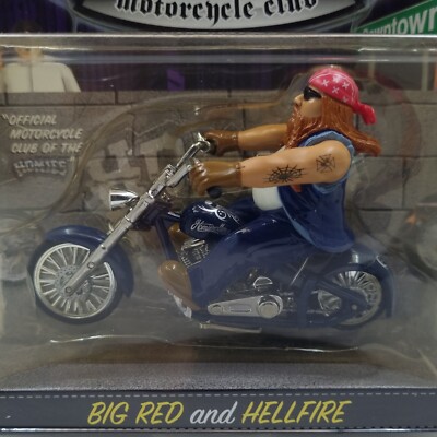 JADA TOYS HOMIE ROLLERZ MC MOTORCYCLE CLUB BIG RED and HELLFIRE