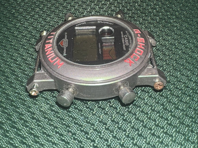 CASIO G SHOCK FROGMAN DW 8200 TITANIUM DIVERS WATCH (NO BEZEL-NO