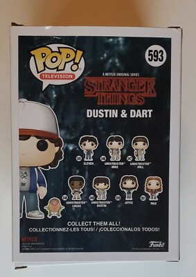 Funko Pop! Stranger Things Dustin & Dart #593 Hot Topic Exclusive