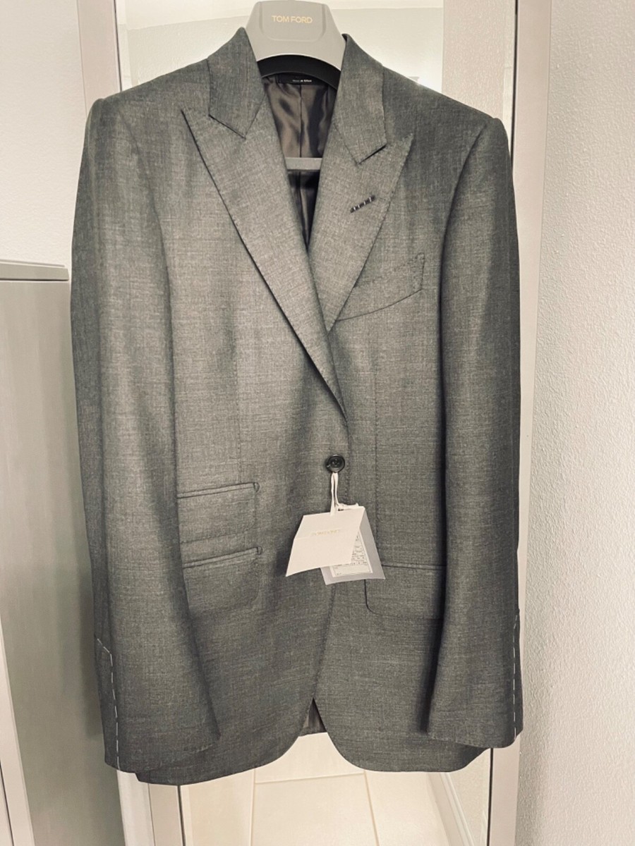 Tom Ford O'Connor (Fit Y) 3 Piece Charcoal Color Suit Sz 34US/44UK