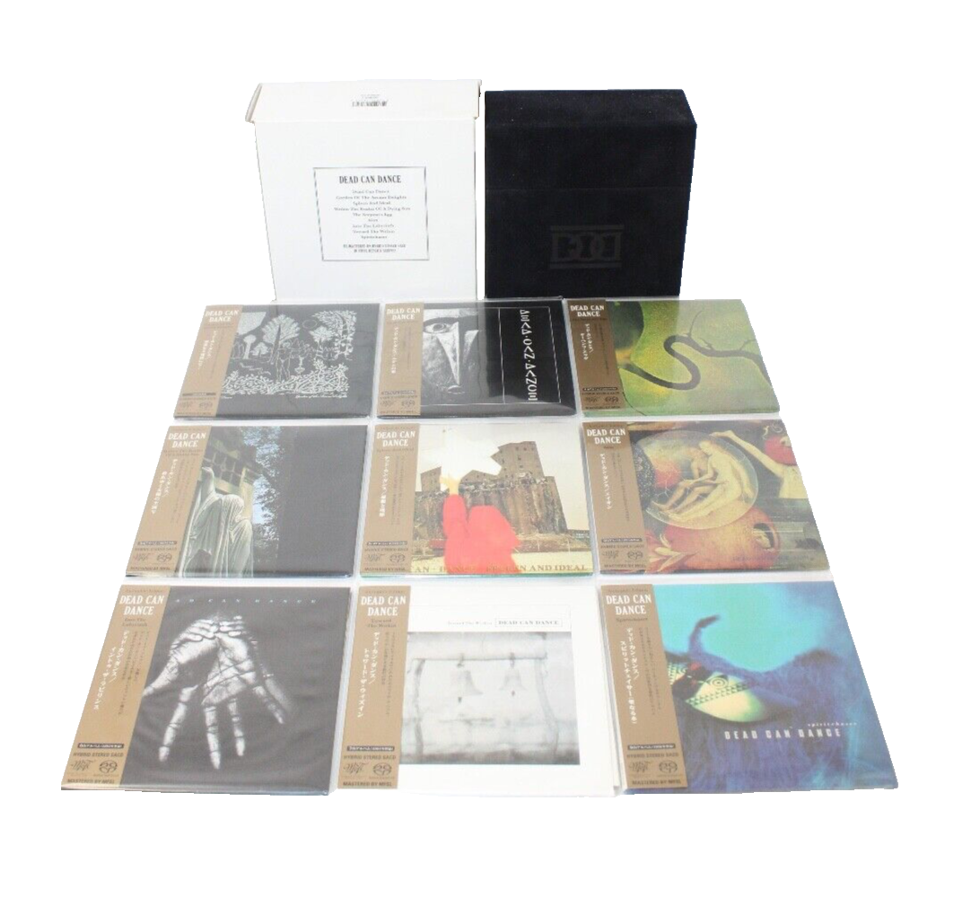 Dead Can Dance SACD Box Set 9 Discs Vinyl Replica Sleeves