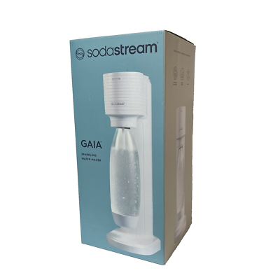 SodaStream Gaia Sparkling Water Maker - White | eBay