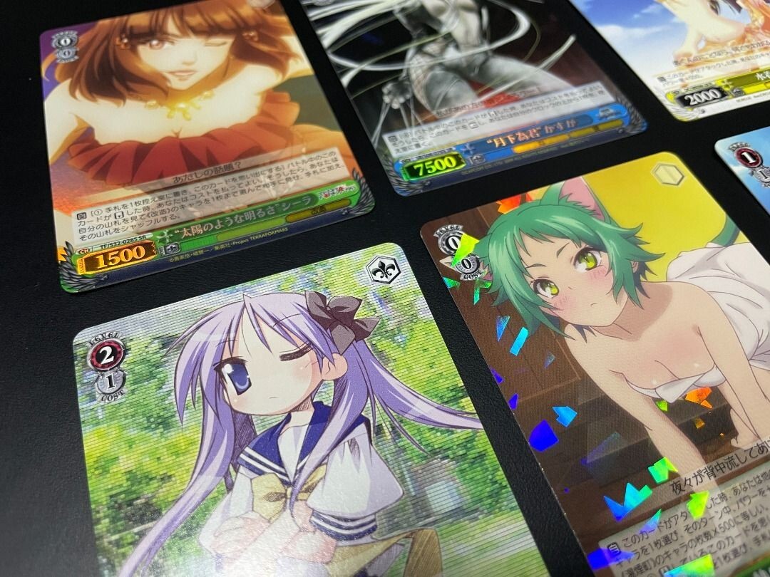 Weiss Schwarz - Set of 6 waifu | da capo, otome, sheilla, Kasuga