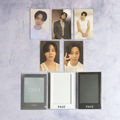 BTS Jimin Face Pre-order Gift Photo Card & Weverse Albums Ver
