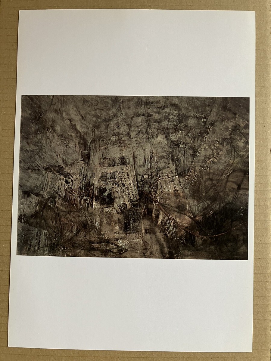 ANSELM KIEFER' 'LILITH' gallery art card, Tate gallery, 2000