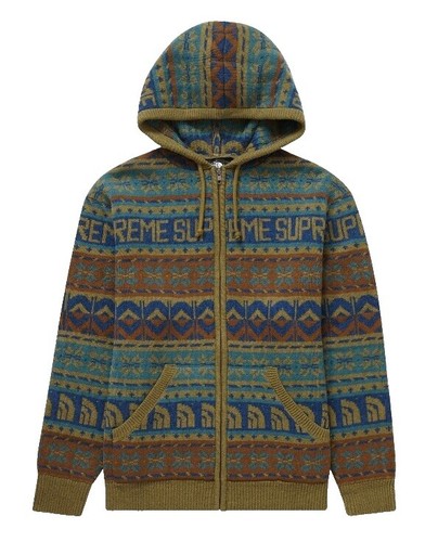 Supreme Needlepoint Hooded Jacket Black (Size XL) - READY TO SHIP