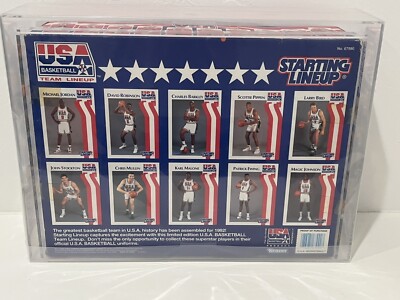 1992 Dream Team Kenner Starting Lineup Team USA Factory Sealed AFA