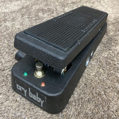 USED Jim Dunlop Cry Baby 535 Guitar Effect Wah Pedal Chrome Model