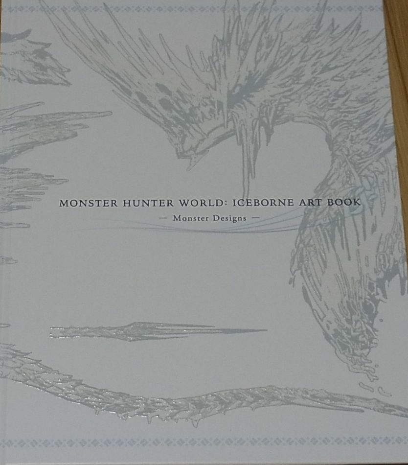 MONSTER HUNTER WORLD ICEBORNE ART BOOK Monster Designs Hard Cover
