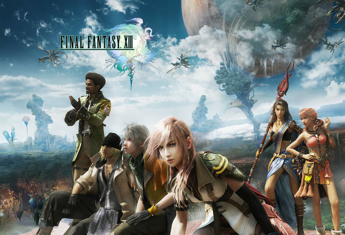 Final Fantasy 13 XIII Lightning Snow Poster Box Art High Quality